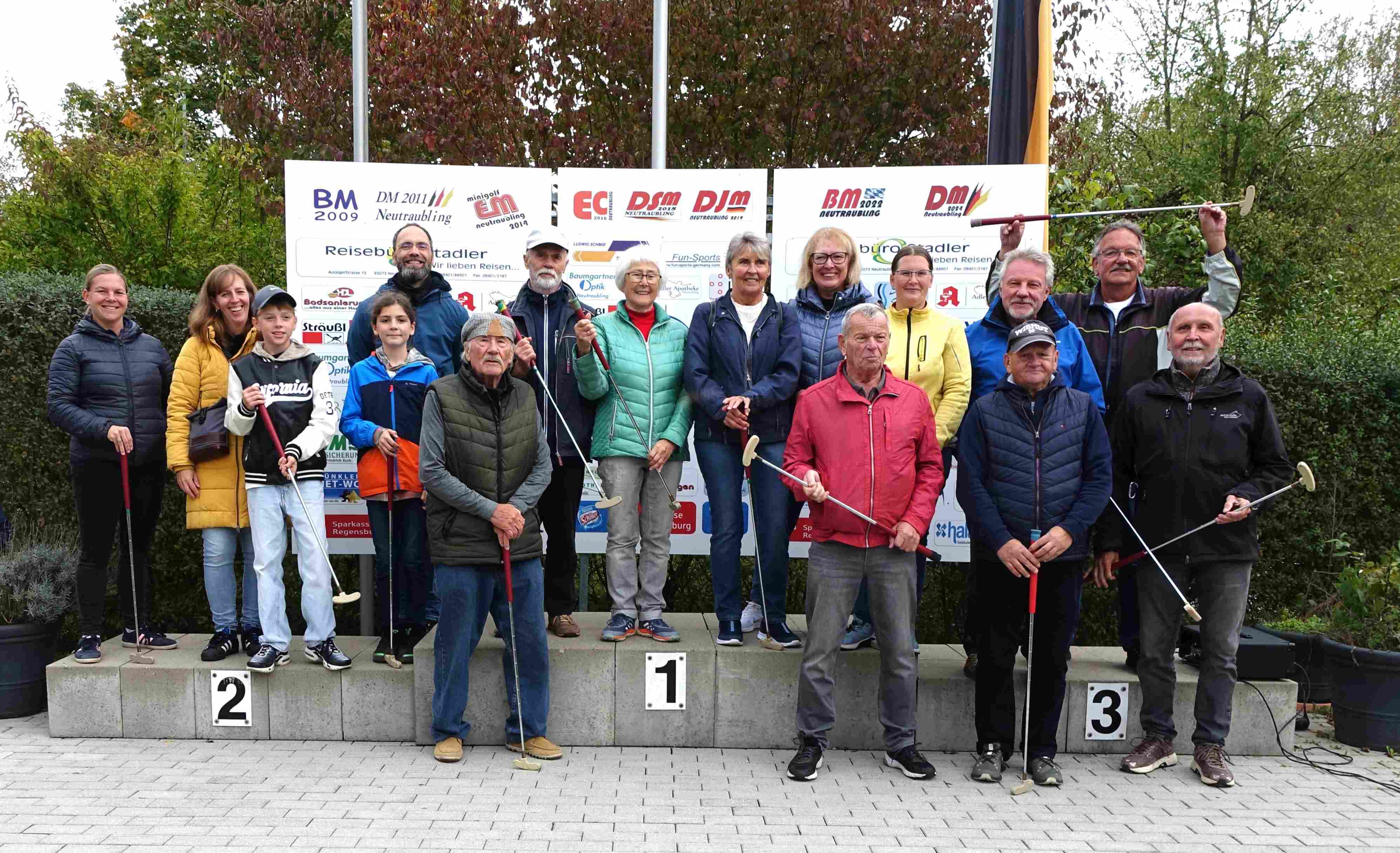 TCN Teilnehmer unter den Top Ten bei den Stadtmeisterschaften im Minigolf