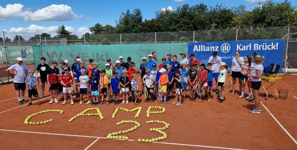 Großes Interesse für die Tenniscamps